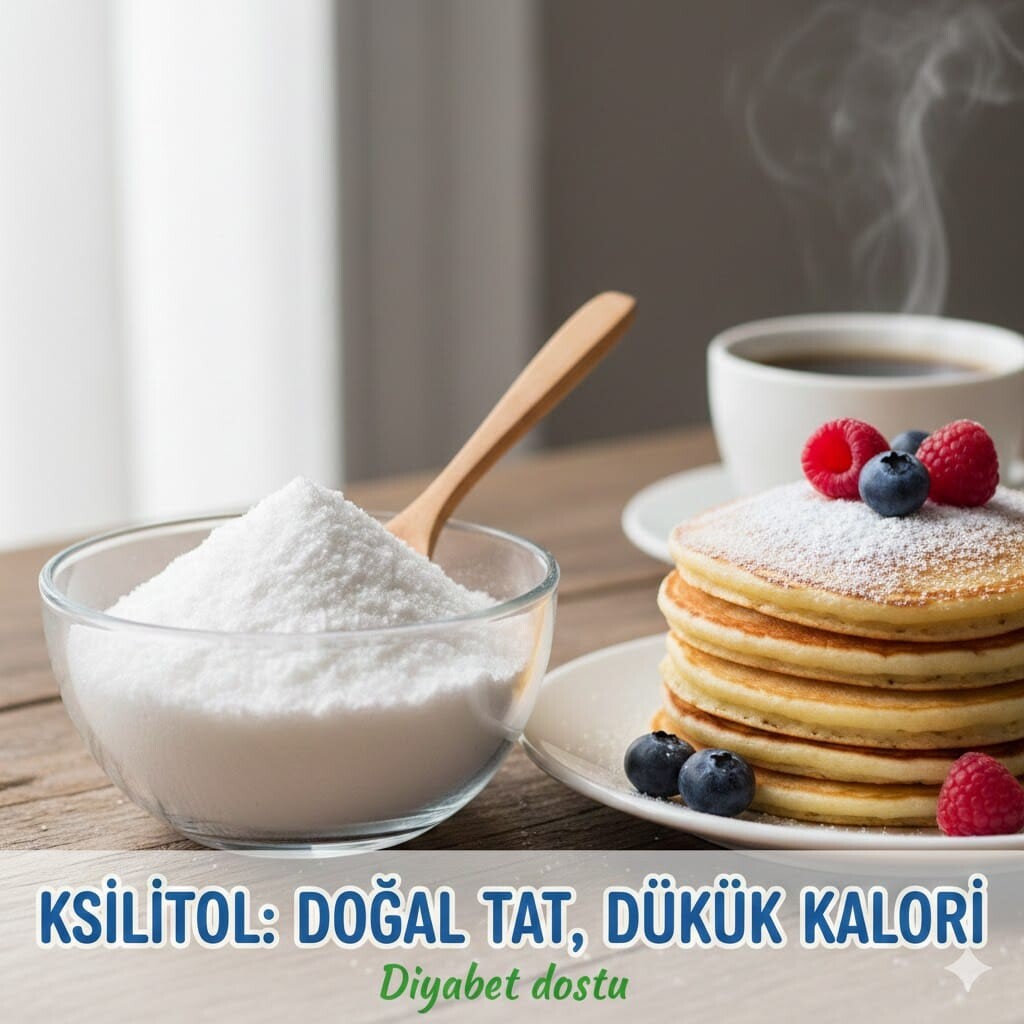 Ksilitol Toz Tatlandırıcı ile Dengeli ve Ferah Tatlılık