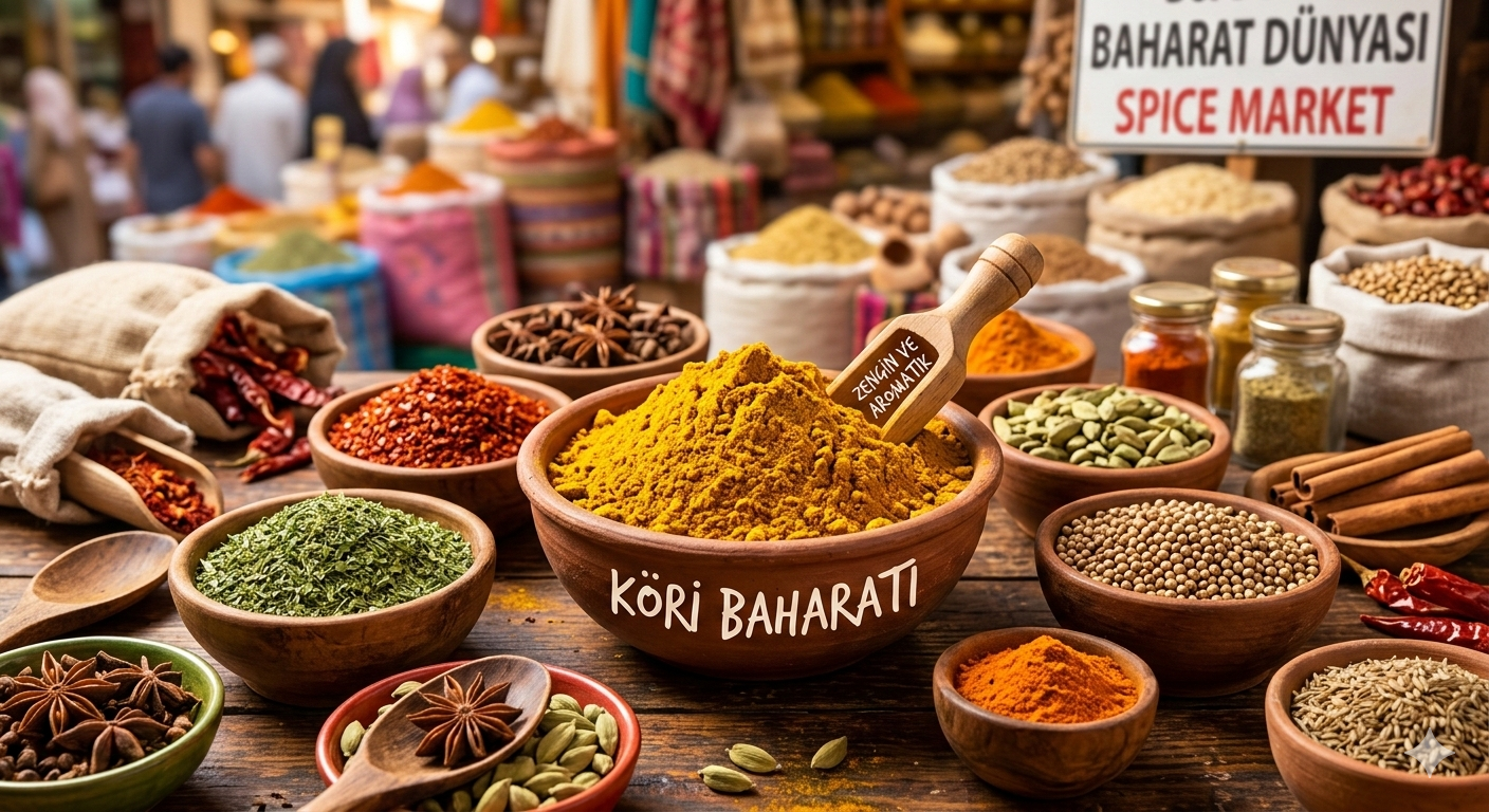 Doğu’nun Altın Tozu: Köri Baharatı ile Sofralarınızda Şifa ve Lezzet Serüveni