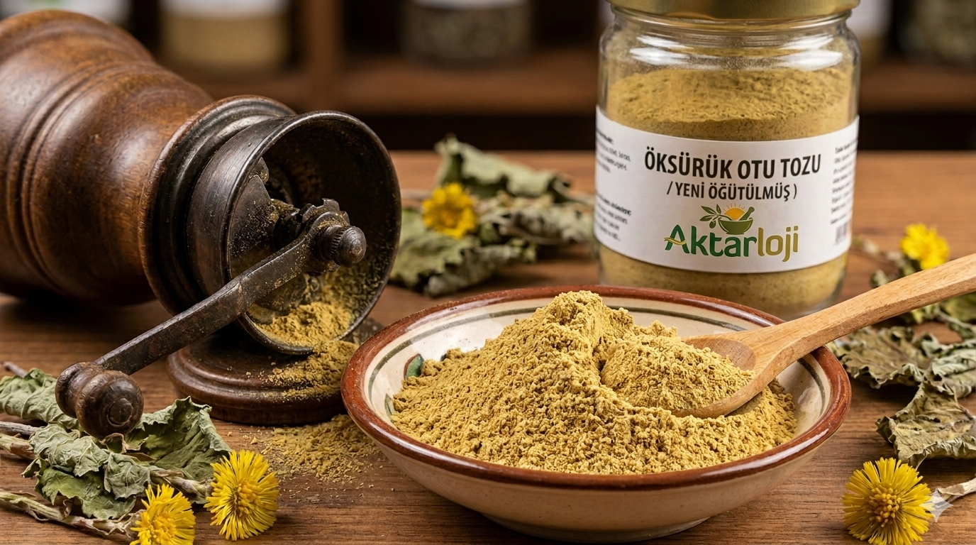 İnatçı Öksürük İçin Doğal Çözüm: Taze Öksürük Otu Tozu ile Rahatla