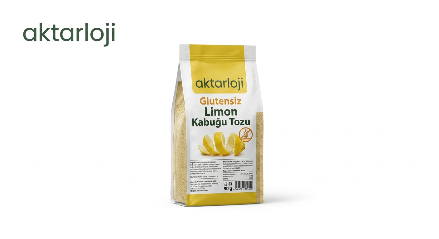 Glutensiz Limon Kabuğu Tozu: Doğanın Sarı Mucizesi