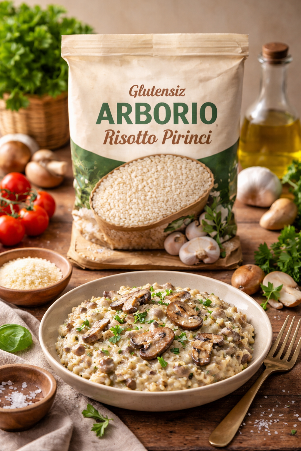 Glutensiz Arborio Risotto Pirinci Nedir ve Gerçek Risotto Lezzetinin Sırrı