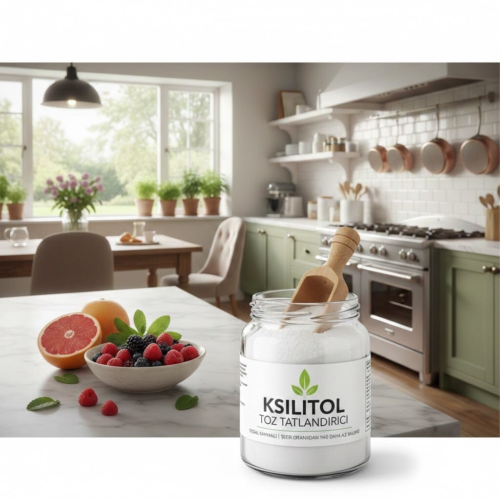 Ksilitol Toz Tatlandırıcı ile Dengeli ve Ferah Tatlılık