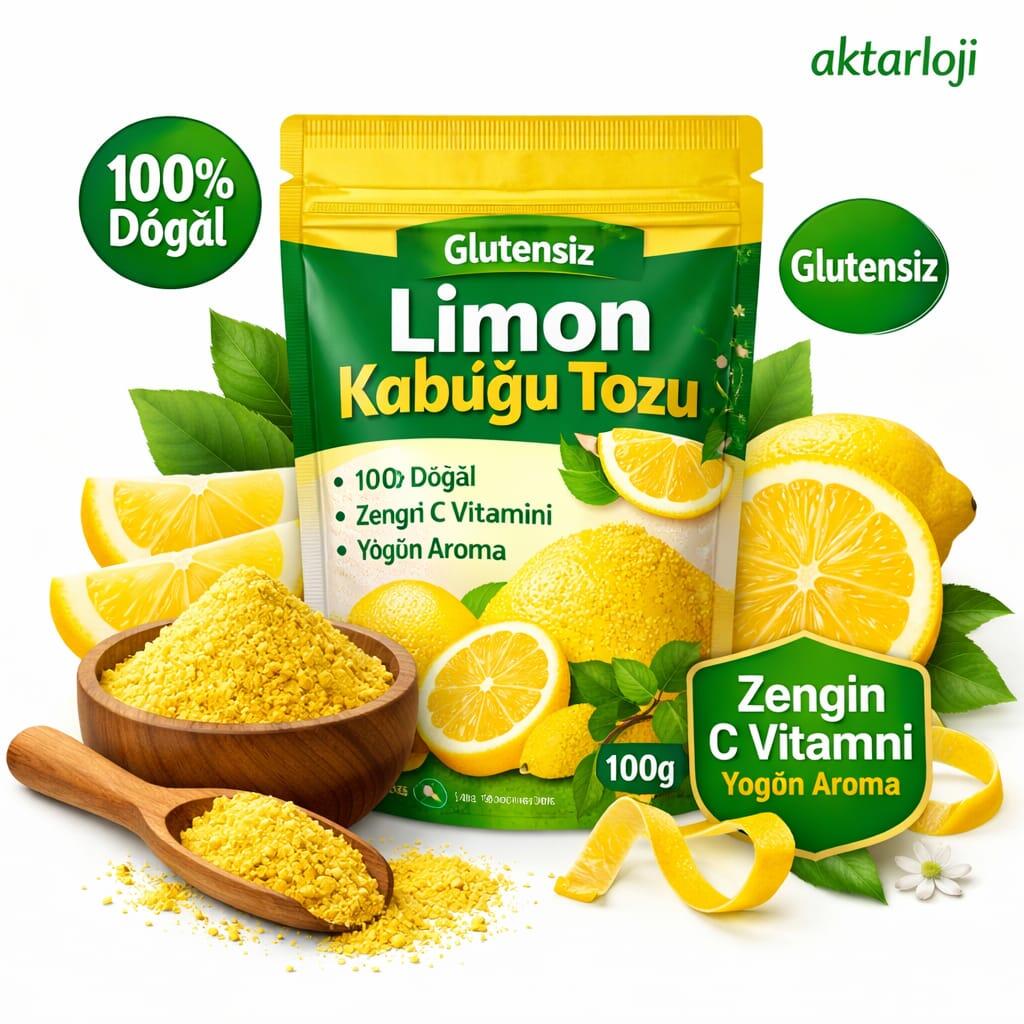 Glutensiz Limon Kabuğu Tozu: Doğanın Sarı Mucizesi