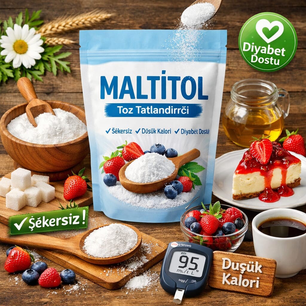 Maltitol Toz Tatlandırıcı Nedir ve Neden Tercih Edilir?