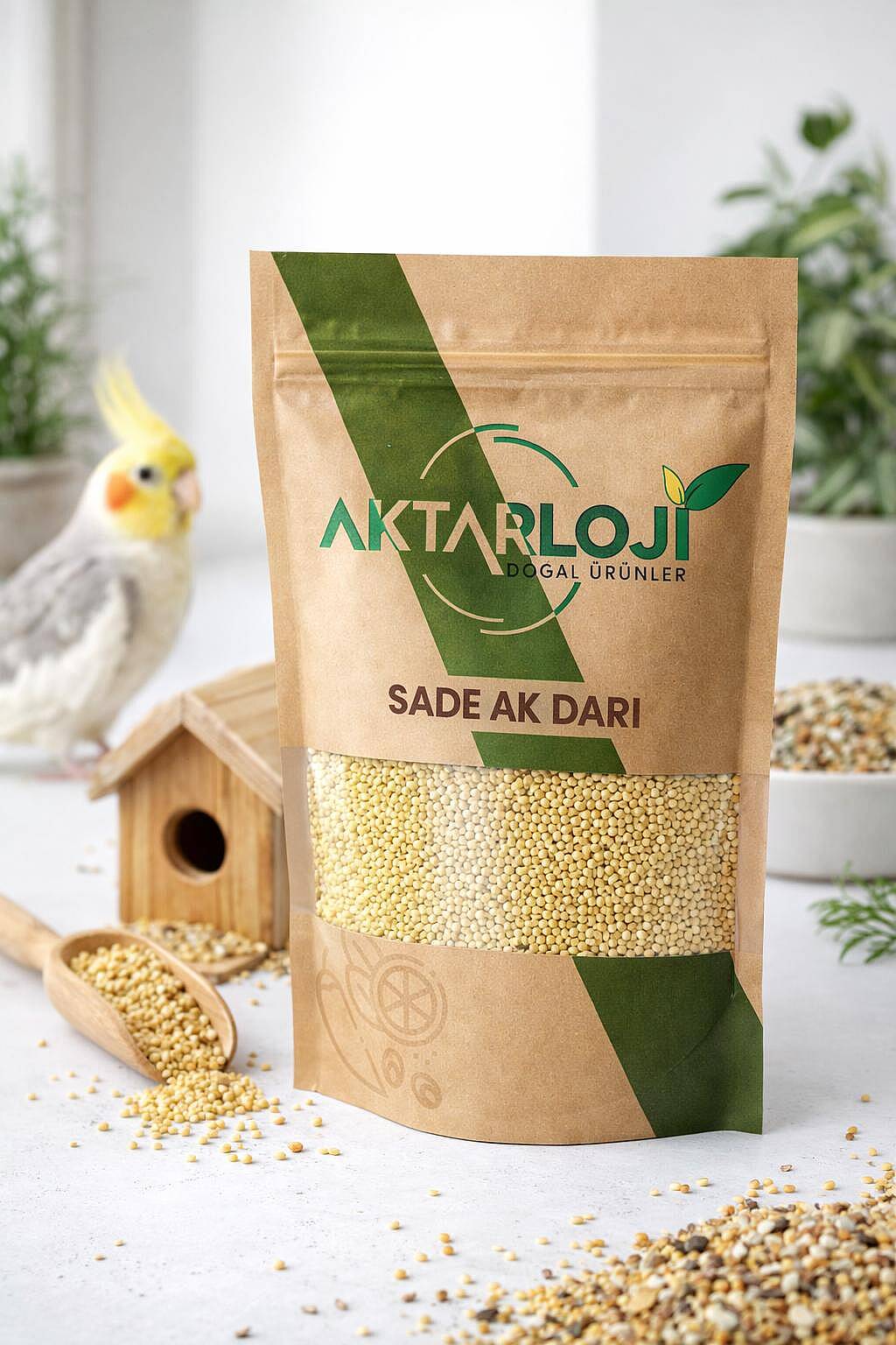 Ak Darı Sade Muhabbet Kuşu Yemi - 2