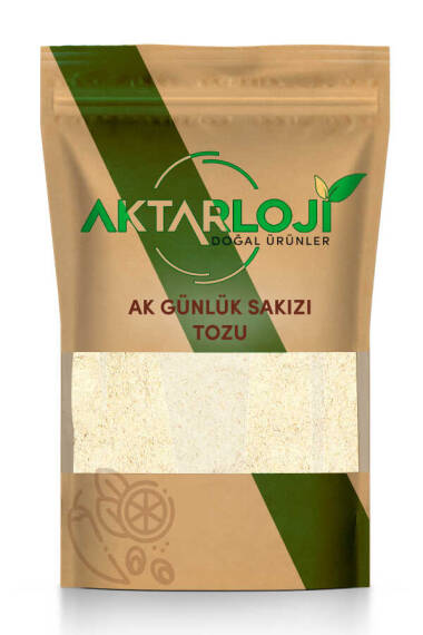 Ak Günlük Sakızı Tozu / Yeni Öğütülmüş - 1