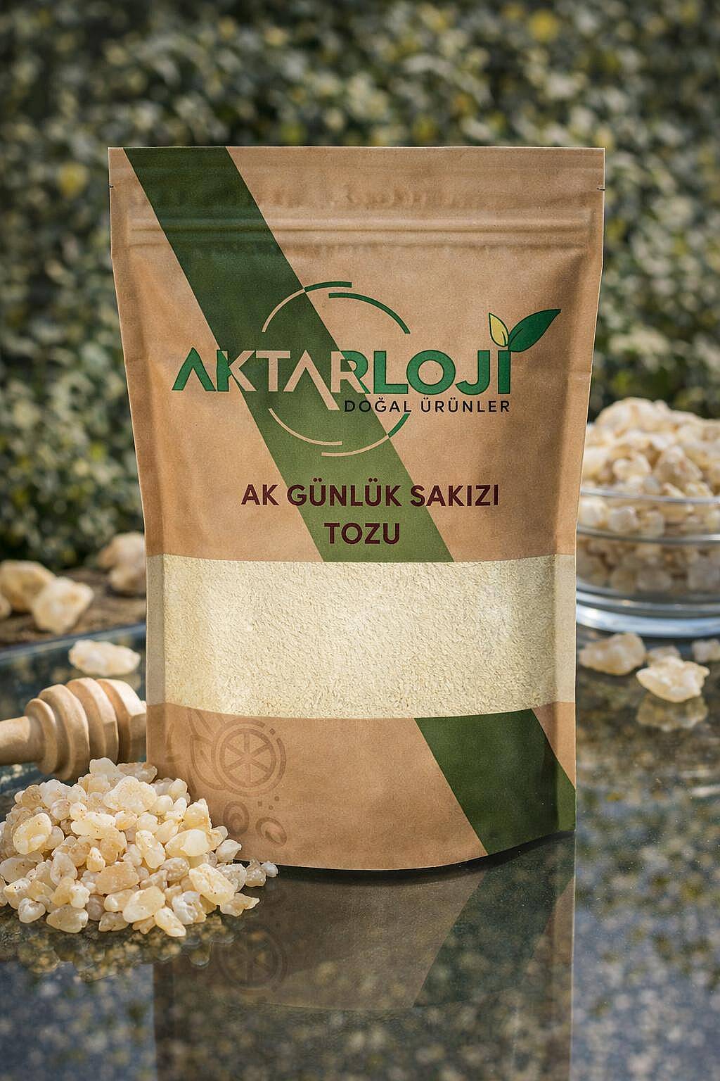Ak Günlük Sakızı Tozu / Yeni Öğütülmüş - 3