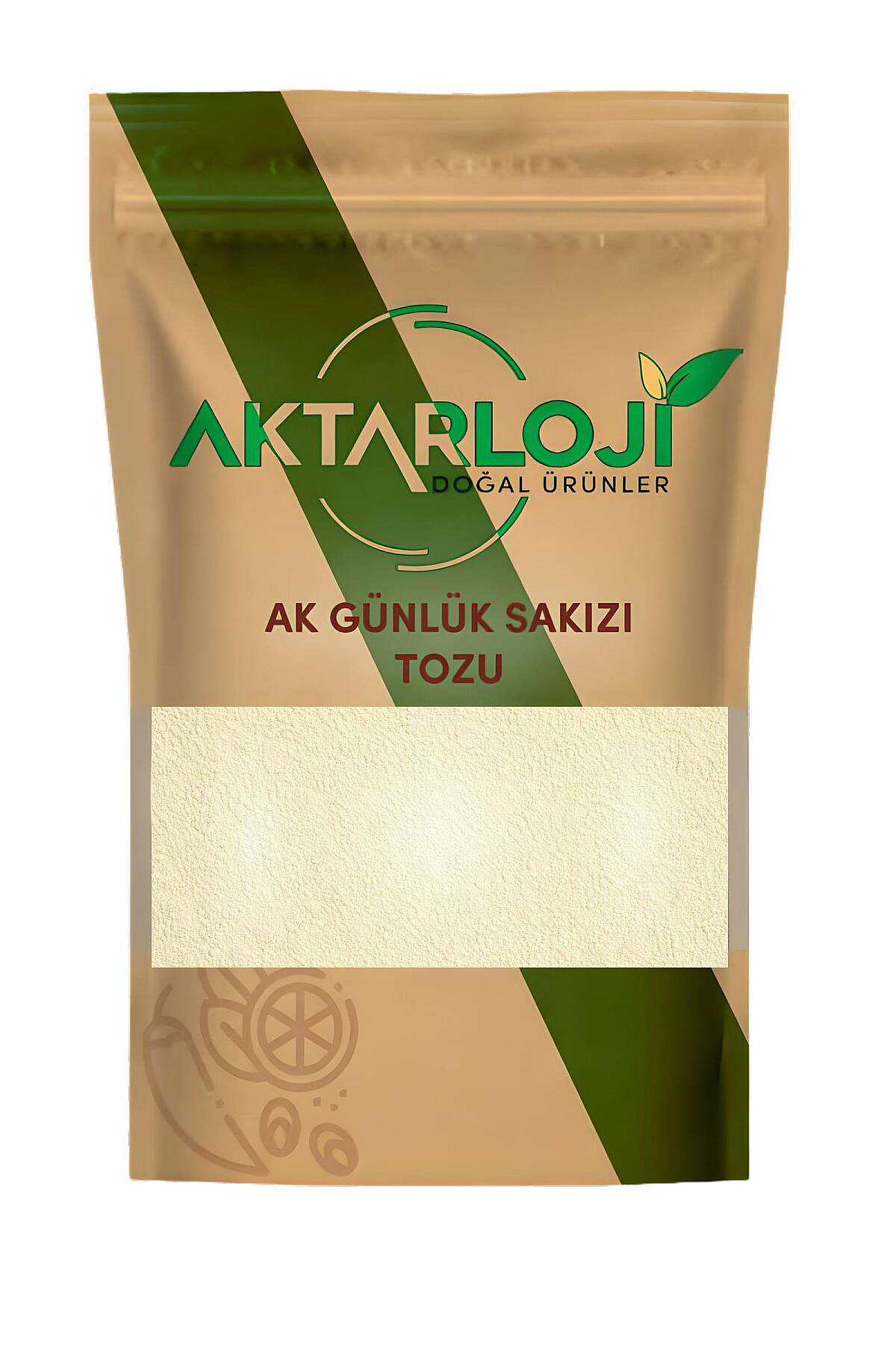 Ak Günlük Sakızı Tozu / Yeni Öğütülmüş - 6