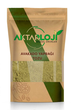 Avakado Yaprağı Tozu / Yeni Öğütülmüş - Aktarloji