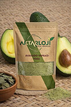 Avakado Yaprağı Tozu / Yeni Öğütülmüş - 2