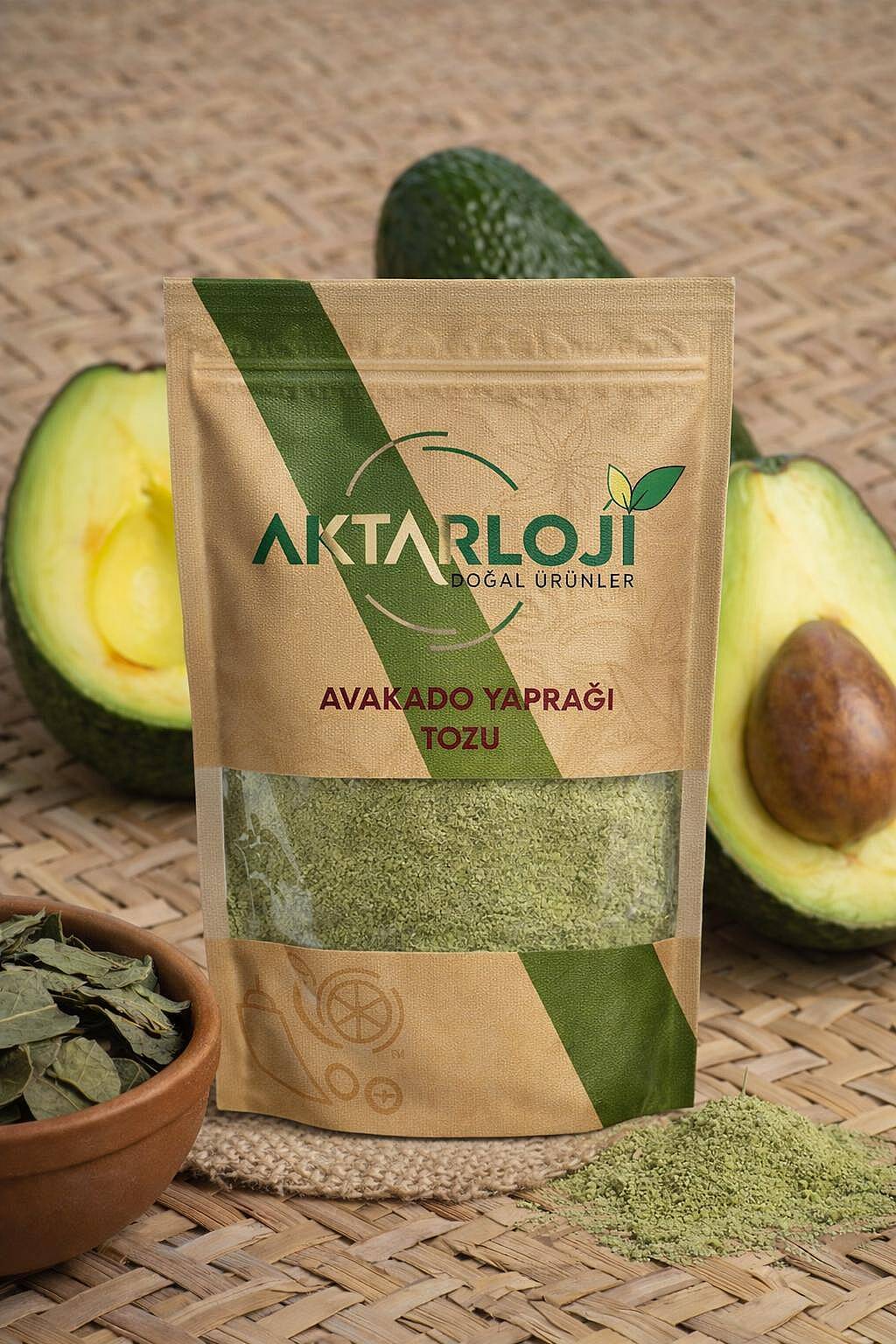 Avakado Yaprağı Tozu / Yeni Öğütülmüş - 2