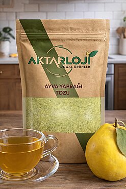 Ayva Yaprağı Tozu / Yeni Öğütülmüş - 2