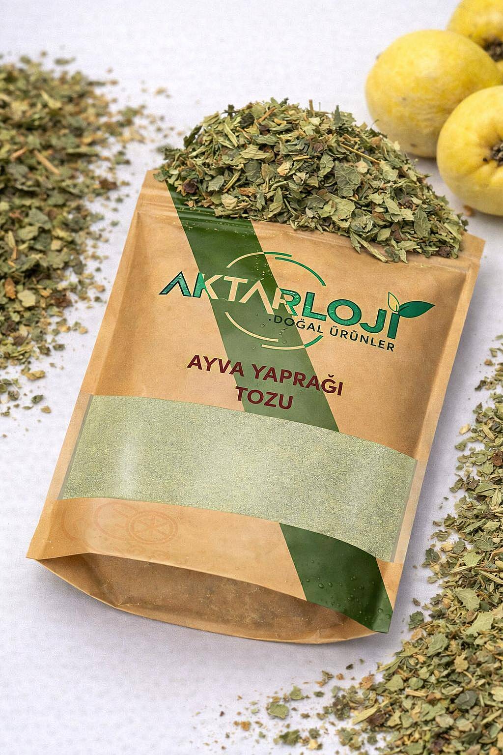 Ayva Yaprağı Tozu / Yeni Öğütülmüş - 3