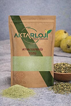 Ayva Yaprağı Tozu / Yeni Öğütülmüş - 4
