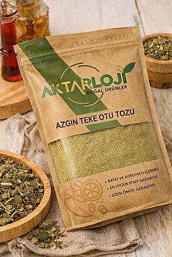 Azgın Teke Otu Tozu (Epimedyum) / Yeni Öğütülmüş - 3