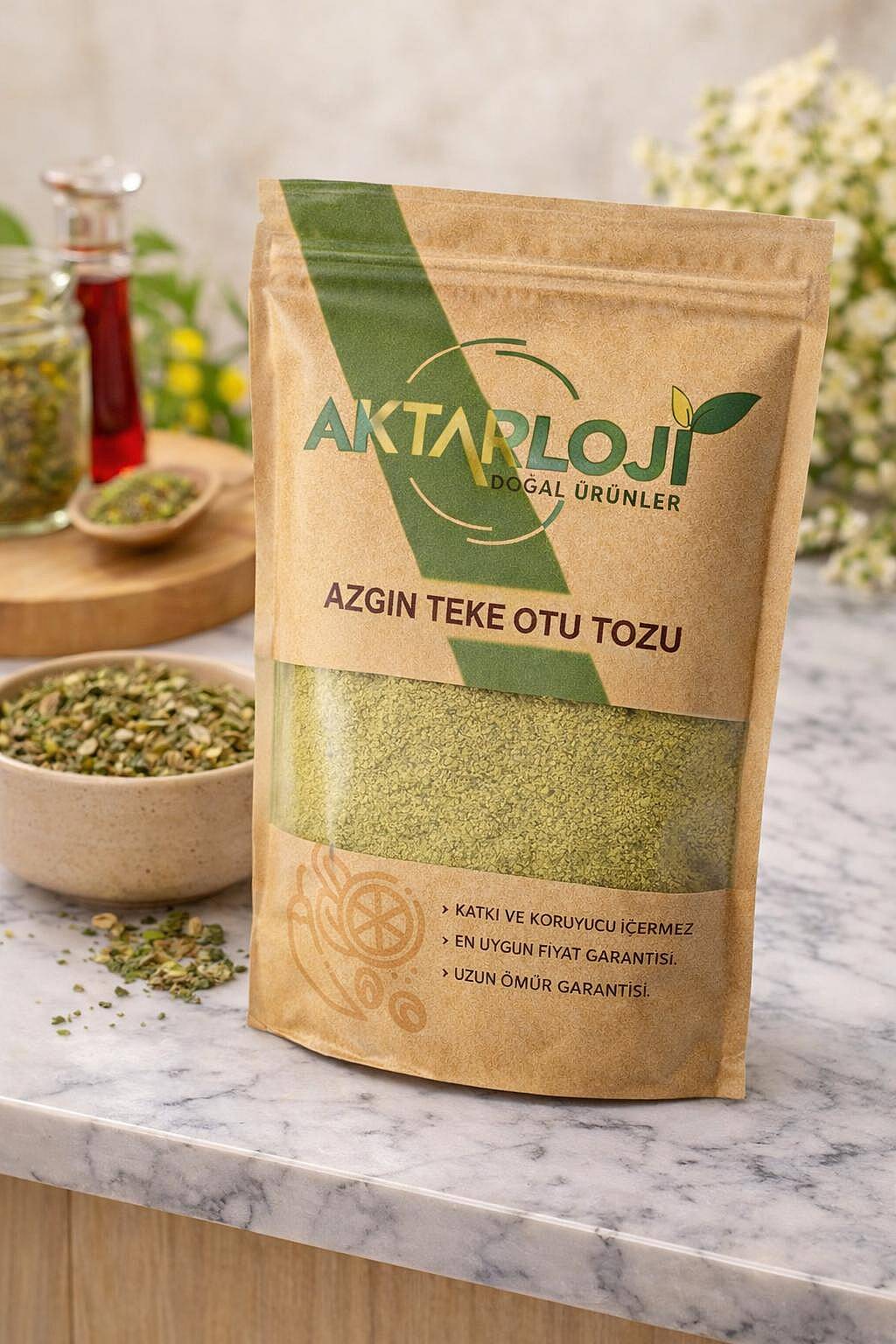 Azgın Teke Otu Tozu (Epimedyum) / Yeni Öğütülmüş - 7