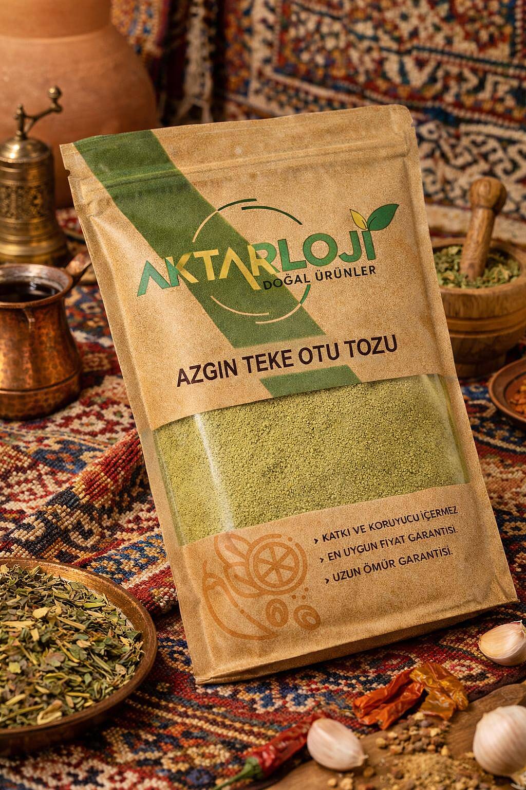 Azgın Teke Otu Tozu (Epimedyum) / Yeni Öğütülmüş - 8