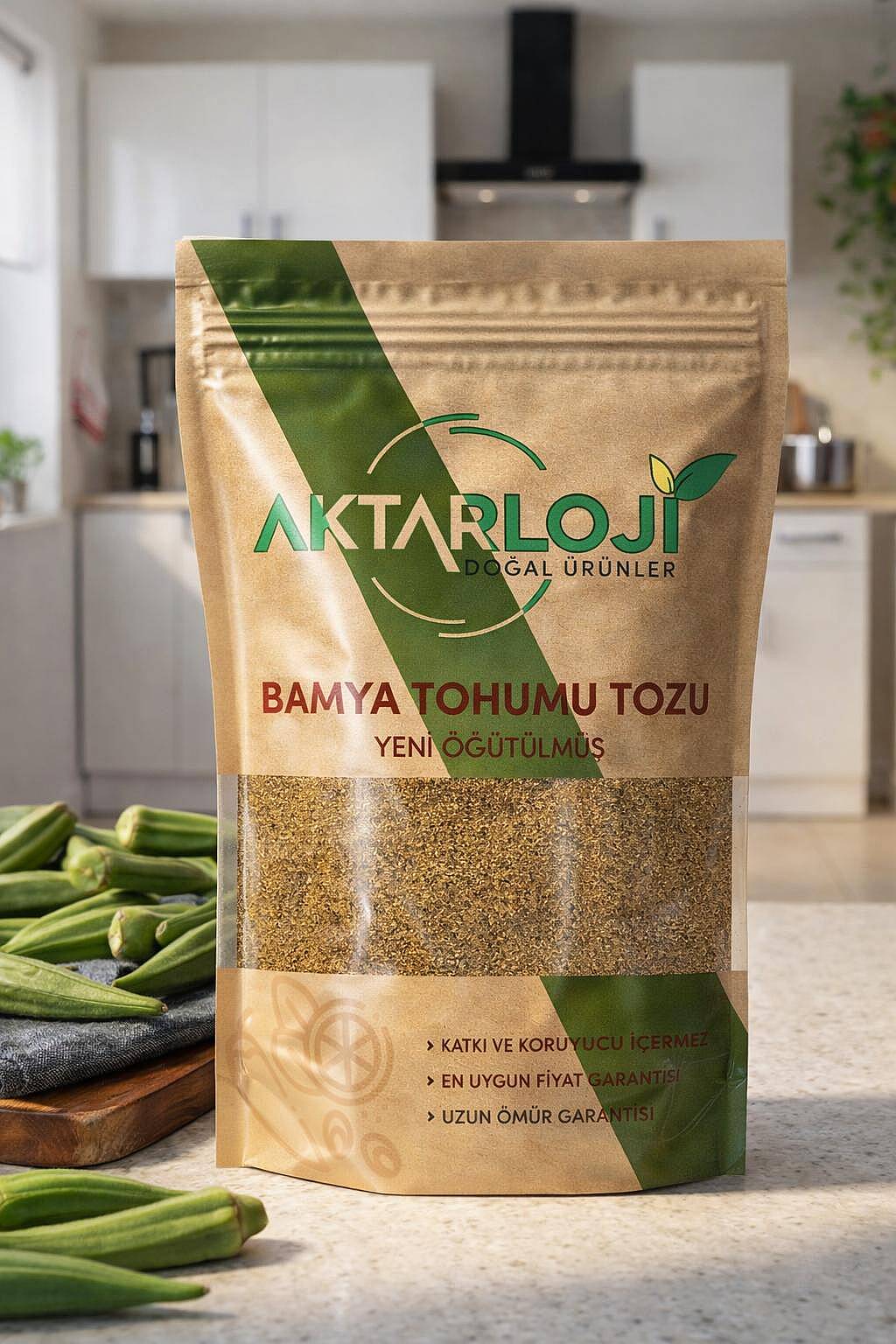 Bamya Tohumu Tozu / Yeni Öğütülmüş - 2