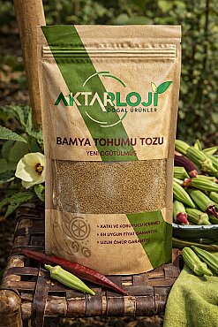 Bamya Tohumu Tozu / Yeni Öğütülmüş - 3