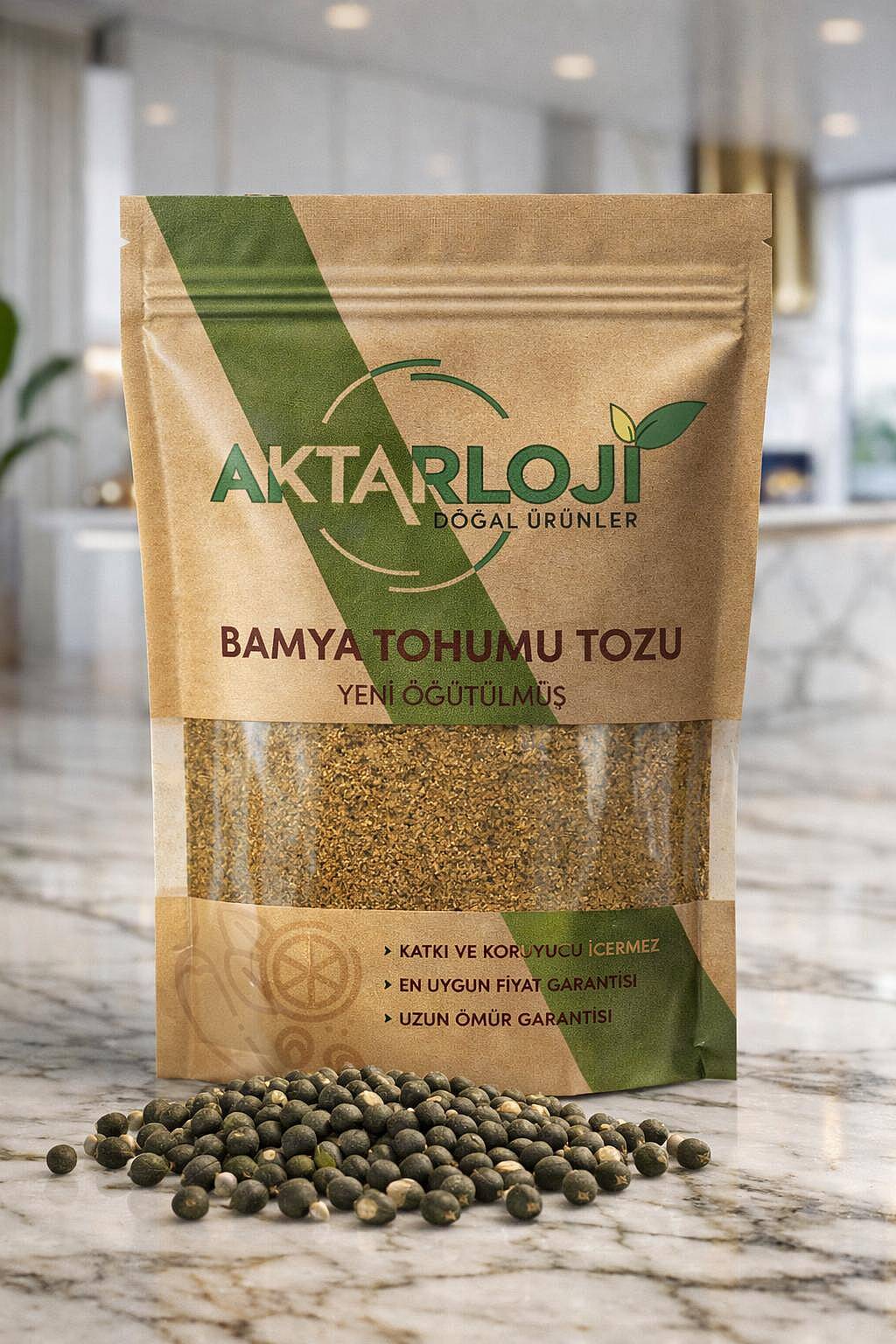 Bamya Tohumu Tozu / Yeni Öğütülmüş - 4