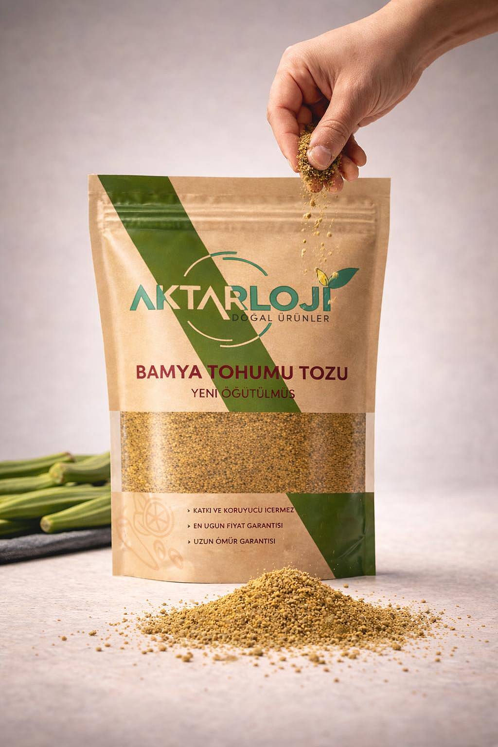 Bamya Tohumu Tozu / Yeni Öğütülmüş - 6