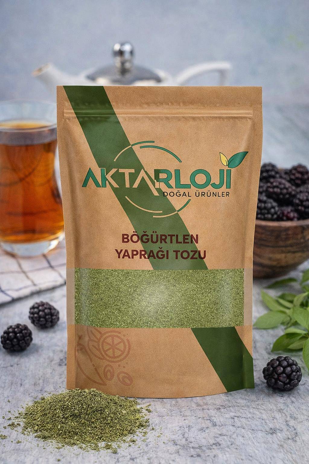 Böğürtlen Yaprağı Tozu / Yeni Öğütülmüş - 3