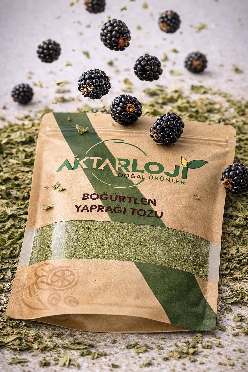 Böğürtlen Yaprağı Tozu / Yeni Öğütülmüş - 5