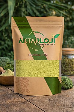 Brokoli Kurusu Tozu / Yeni Öğütülmüş - 4