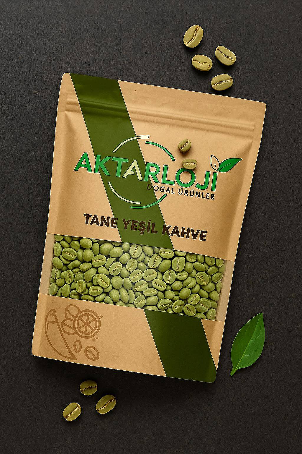 Çiğ Yeşil Kahve Tane - 2