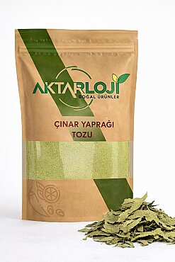 Çınar Yaprağı Tozu / Yeni Öğütülmüş - 4