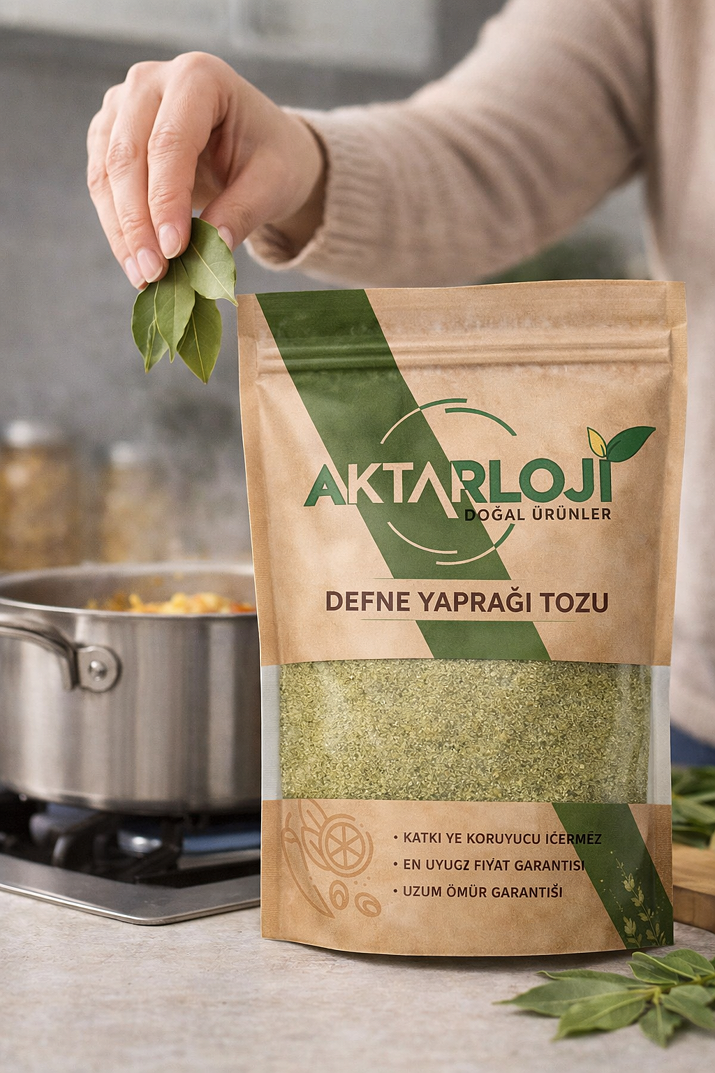 Defne Yaprağı Tozu / Yeni Öğütülmüş - 3