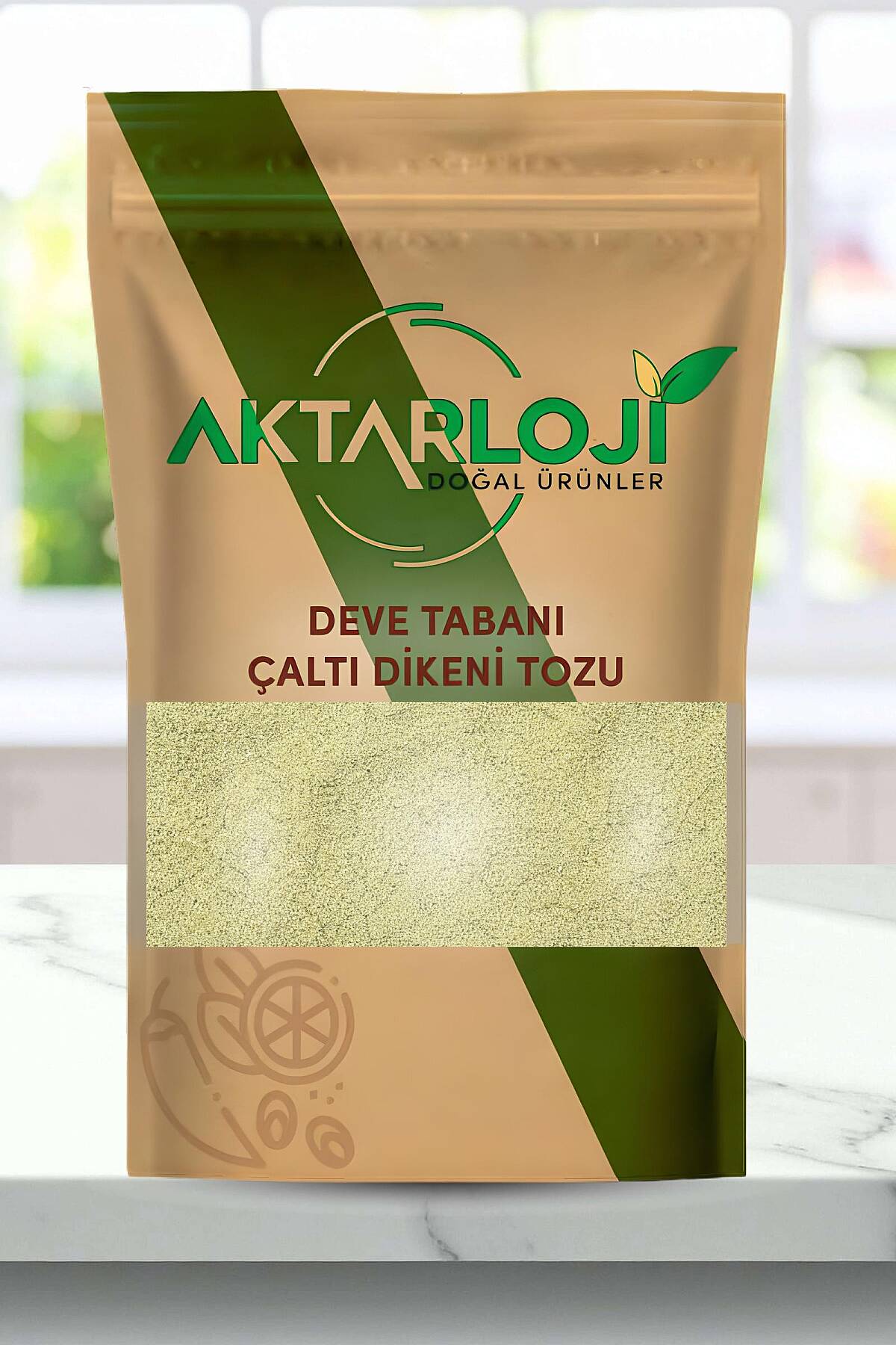 Deve Tabanı ( Çaltı Dikeni ) Tozu / Yeni Öğütülmüş - 1
