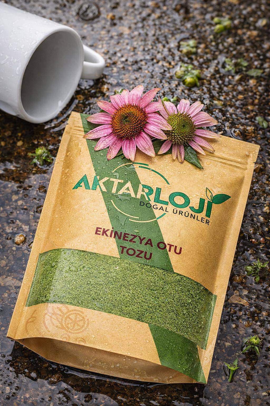 Ekinezya Otu Tozu / Yeni Öğütülmüş - 3