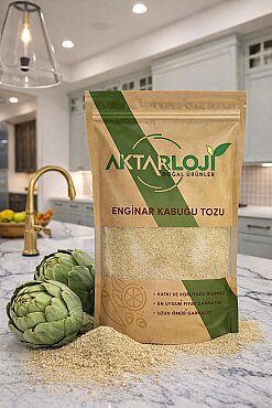 Enginar Kabuğu Tozu / Yeni Öğütülmüş - 2