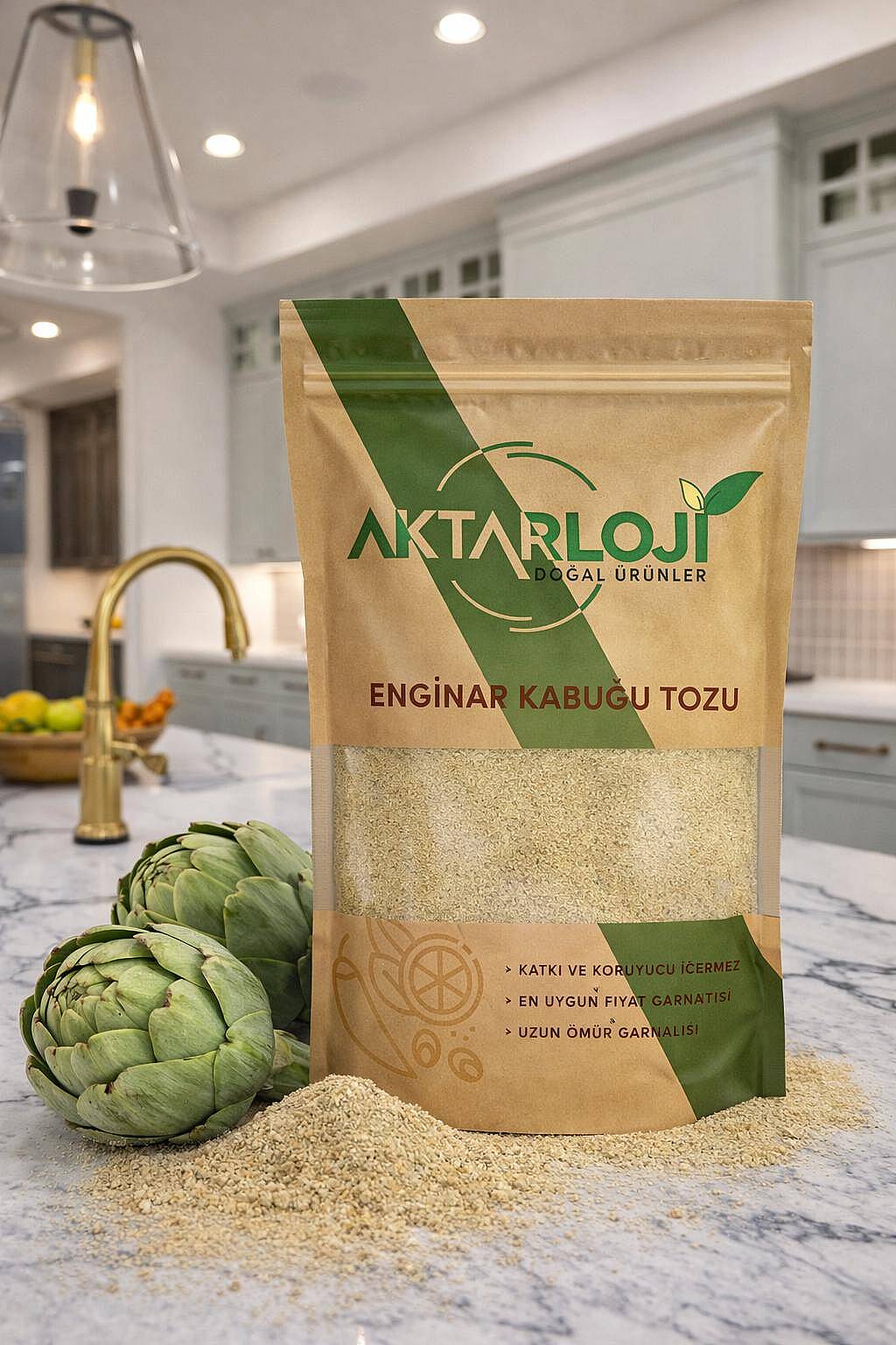 Enginar Kabuğu Tozu / Yeni Öğütülmüş - 2