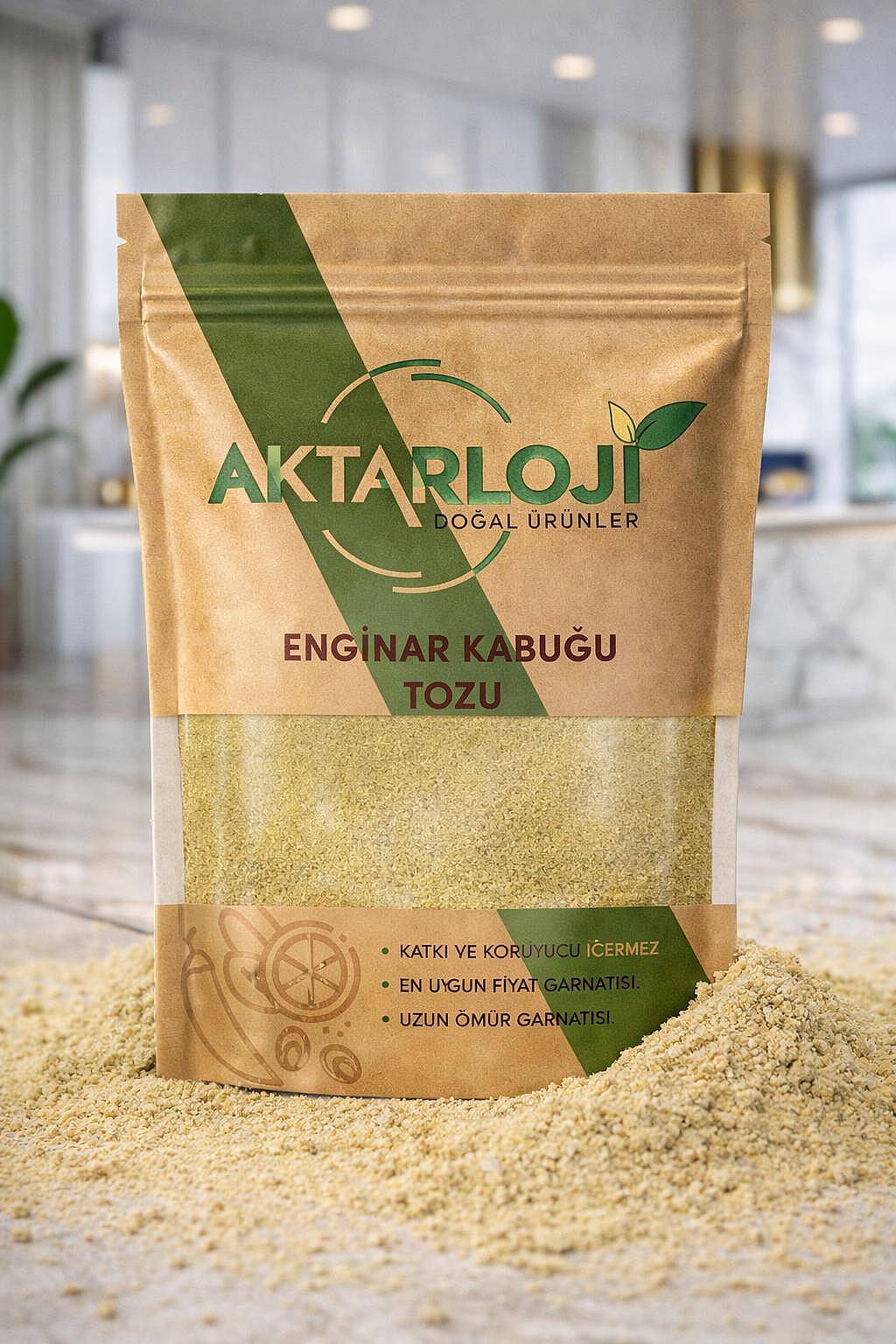 Enginar Kabuğu Tozu / Yeni Öğütülmüş - 3