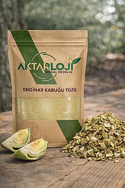 Enginar Kabuğu Tozu / Yeni Öğütülmüş - 4