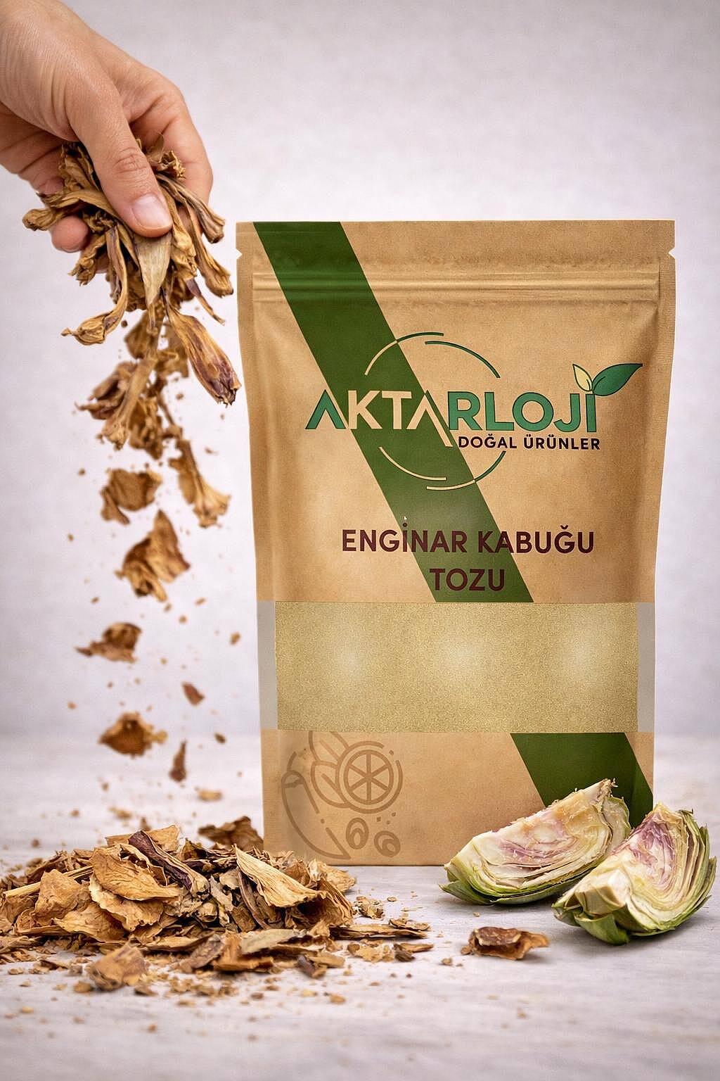 Enginar Kabuğu Tozu / Yeni Öğütülmüş - 5