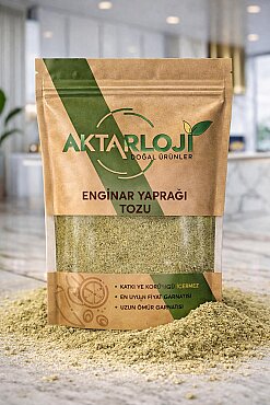 Enginar Yaprağı Tozu / Yeni Öğütülmüş - 4