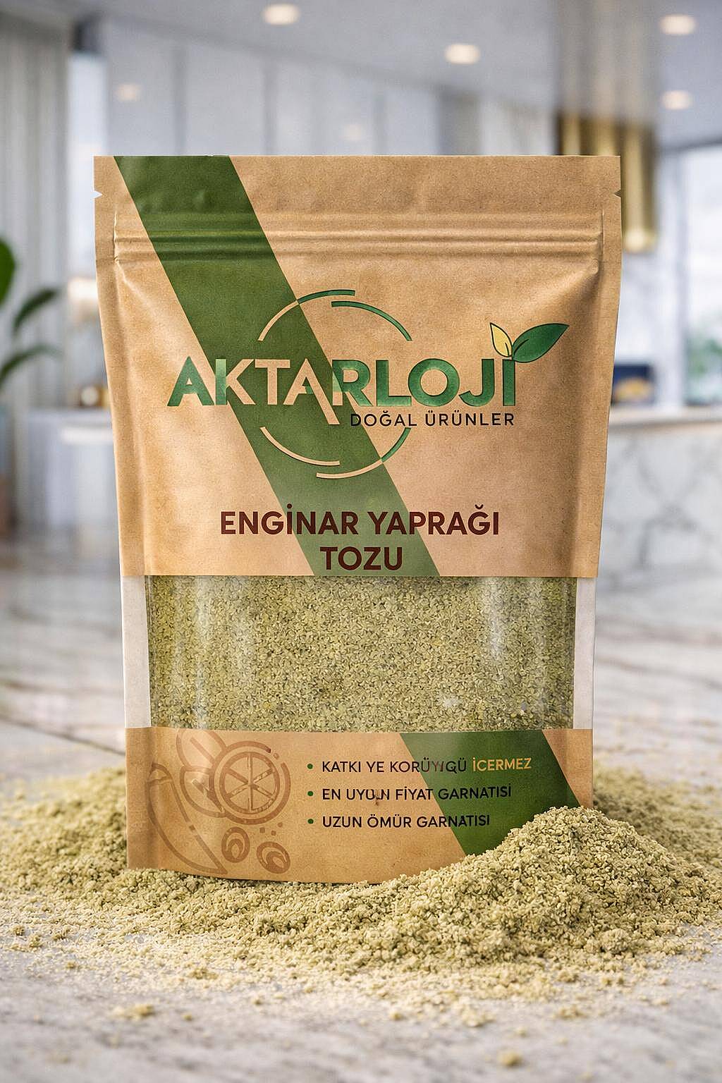 Enginar Yaprağı Tozu / Yeni Öğütülmüş - 4