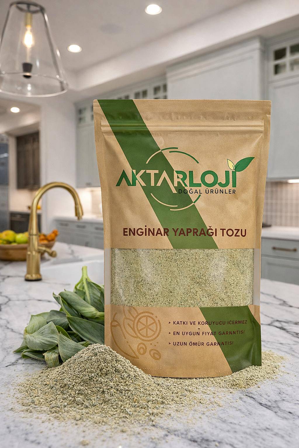 Enginar Yaprağı Tozu / Yeni Öğütülmüş - 5