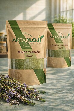 Funda Yaprağı Tozu / Yeni Öğütülmüş - 3