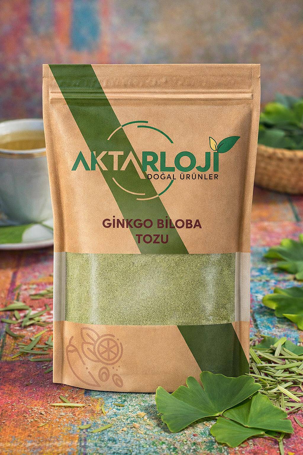 Ginkgo Biloba Otu Tozu / Yeni Öğütülmüş - 3