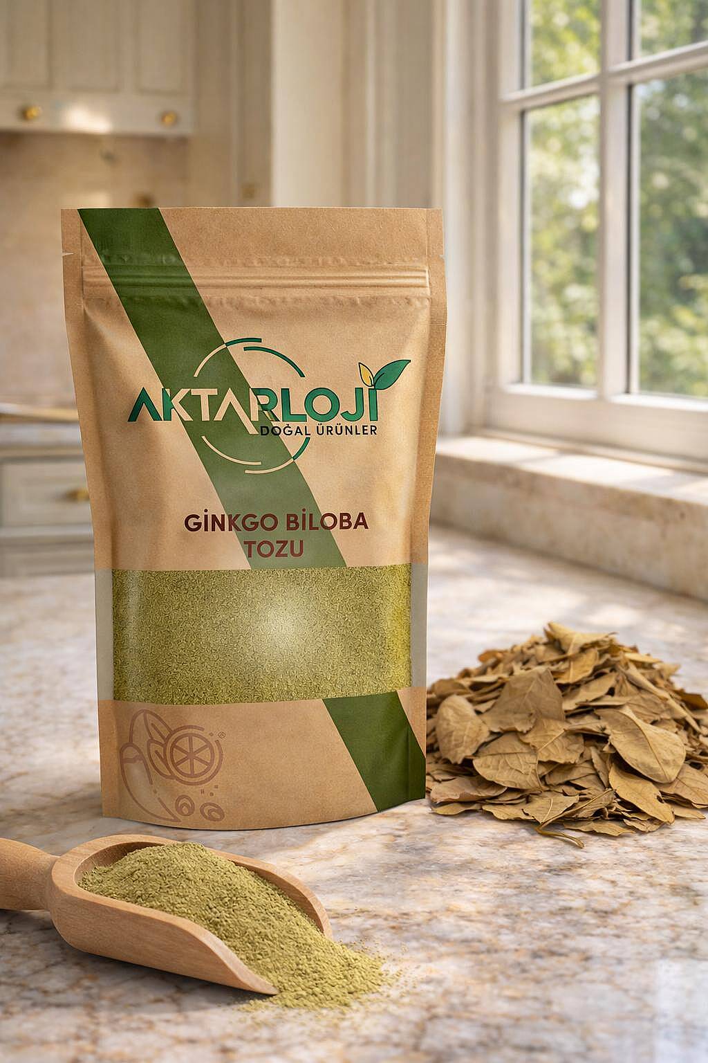 Ginkgo Biloba Otu Tozu / Yeni Öğütülmüş - 5