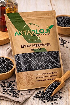 Glutensiz Beluga Siyah Mercimek - 2