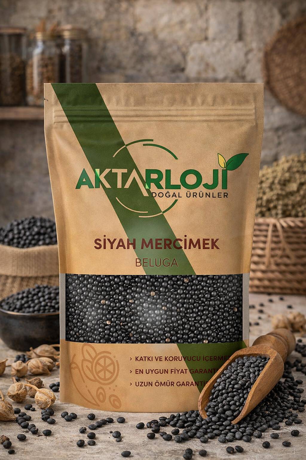 Glutensiz Beluga Siyah Mercimek - 5