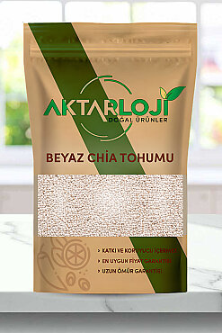 Glutensiz Beyaz Chia Tohumu - Aktarloji