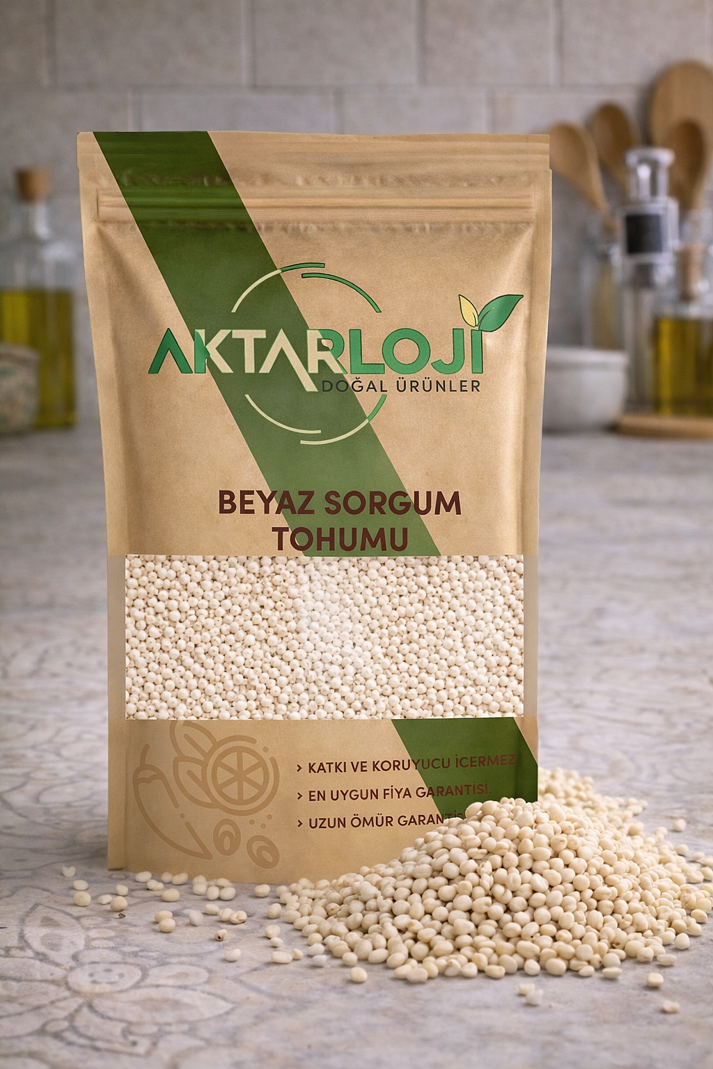 Glutensiz Beyaz Sorgum Tohumu - 2