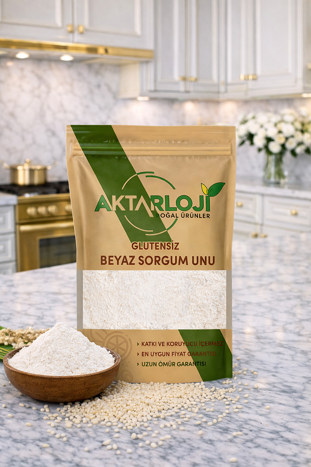 Glutensiz Beyaz Sorgum Unu - 3