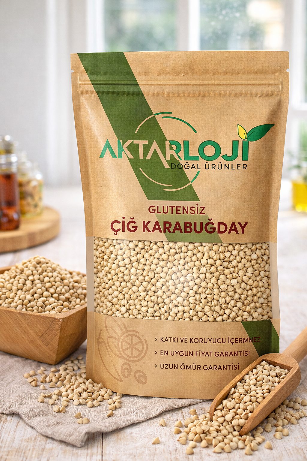 Glutensiz Çiğ Karabuğday Greçka - 4